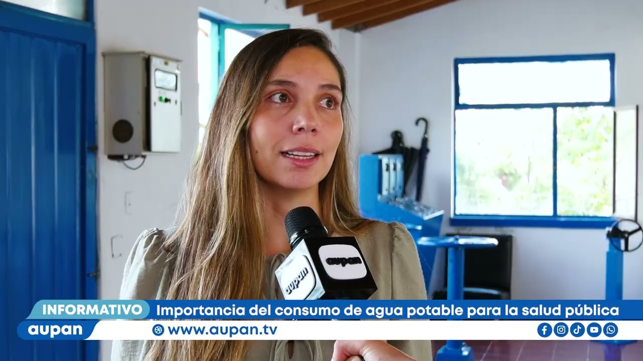 Beber agua potable, una medida esencial de salud pública - Informativo Aupan