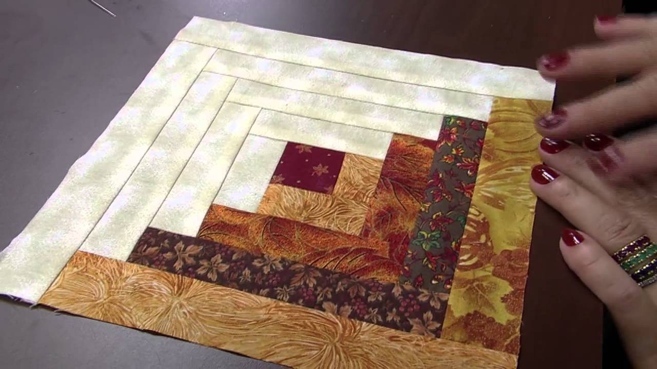 Mulher.com 16/06/2015 Ana Cosentino - Bloco log cagin patchwork Parte 2/2