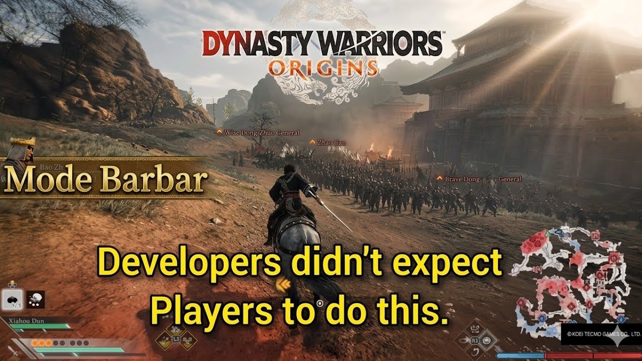 I use Blitzkrieg Tactics to Win the Battle - Dynasty Warriors Origins