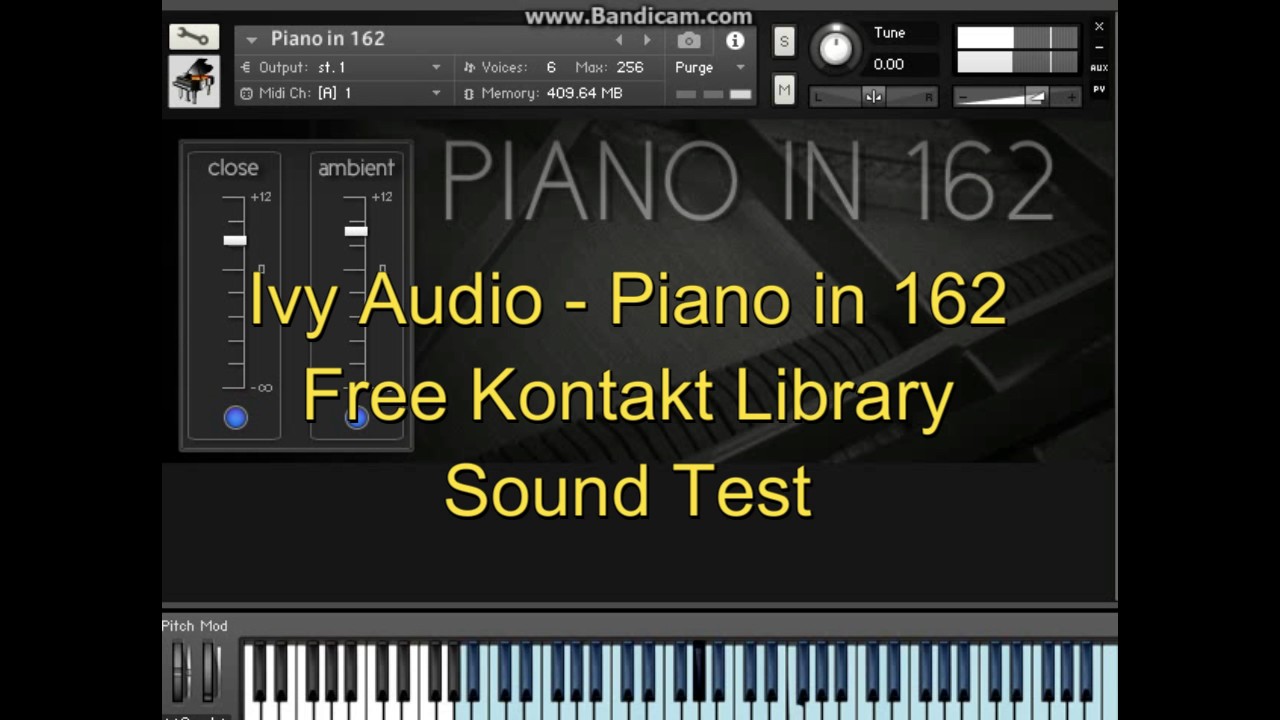 Ivy Audio Piano in 162 Free Kontakt Library Sound Test