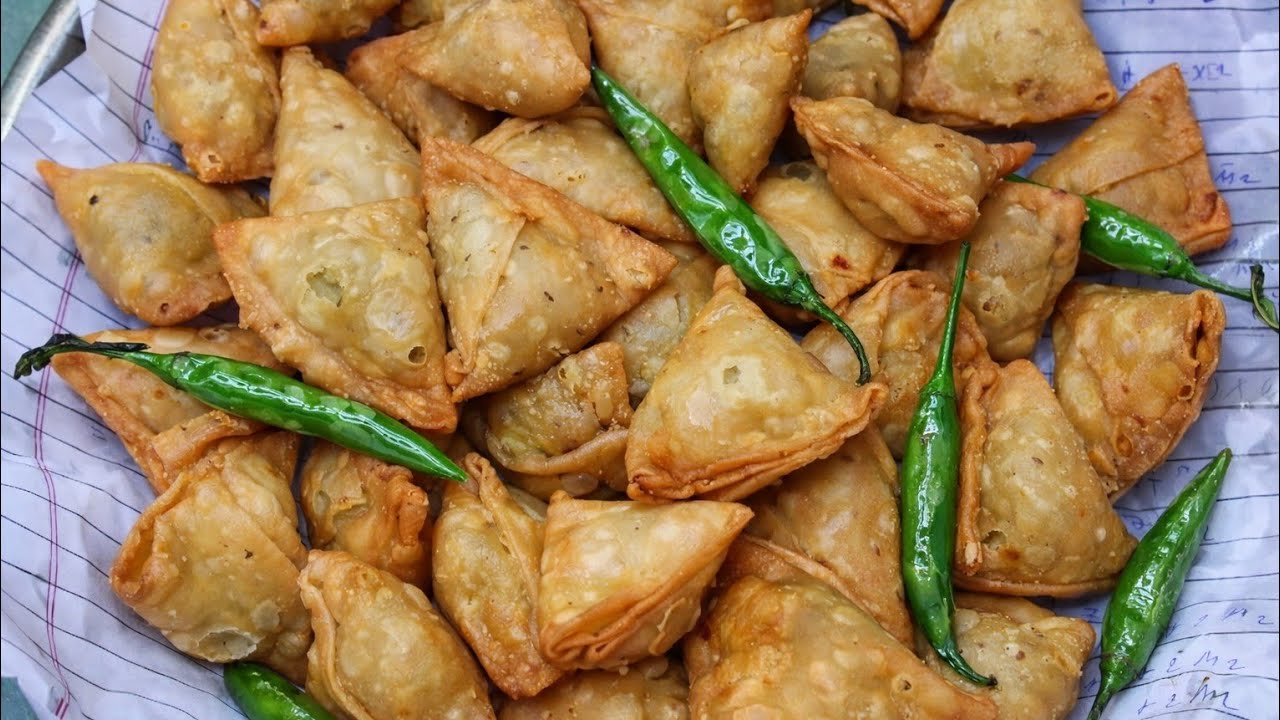 हलवाई सीक्रेट समोसा | Super Crispy Mini Samosa