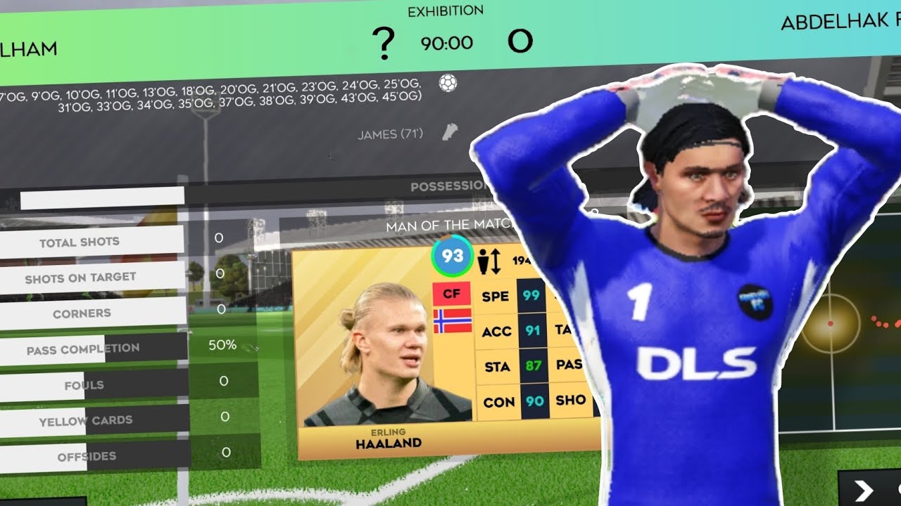 HOW MANY OWN GOALS CAN I SCORE IN ONE DLS GAME? | DLS 23 GAMEPLAY