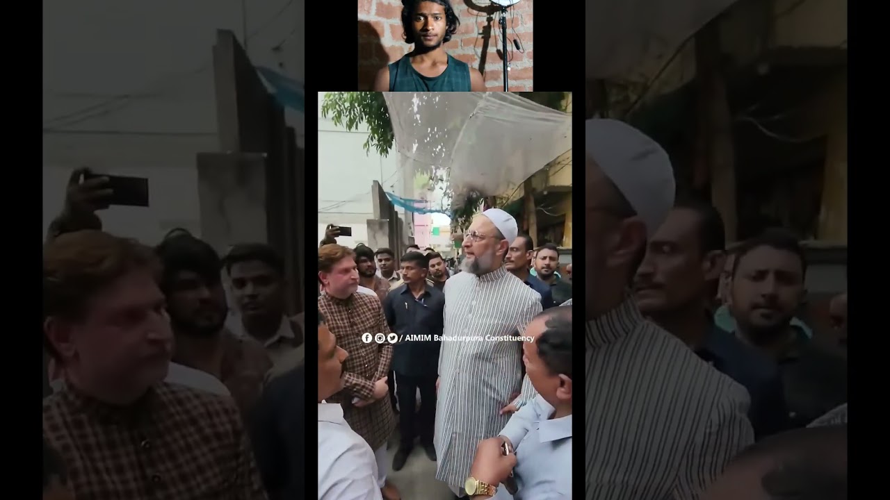 #aimim #owaisi #asaduddinowaisi #hyderabad #development #secular #leadership #trending #telangana