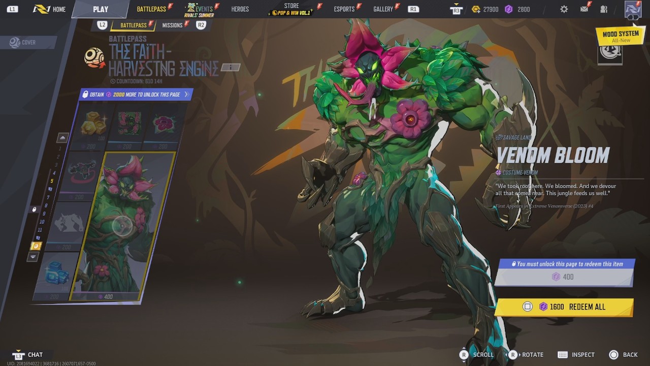 Marvel Rivals Season 9 FULL Battle Pass (All Skins, Rewards & Tiers)