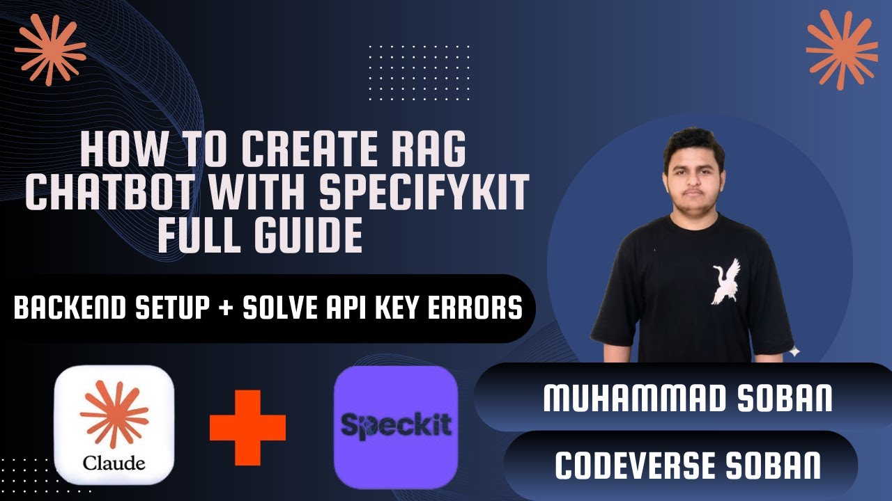 How to Create a RAG Chatbot with Spec-Kit Plus | Full Backend Setup + Fix Gemini Key Errors