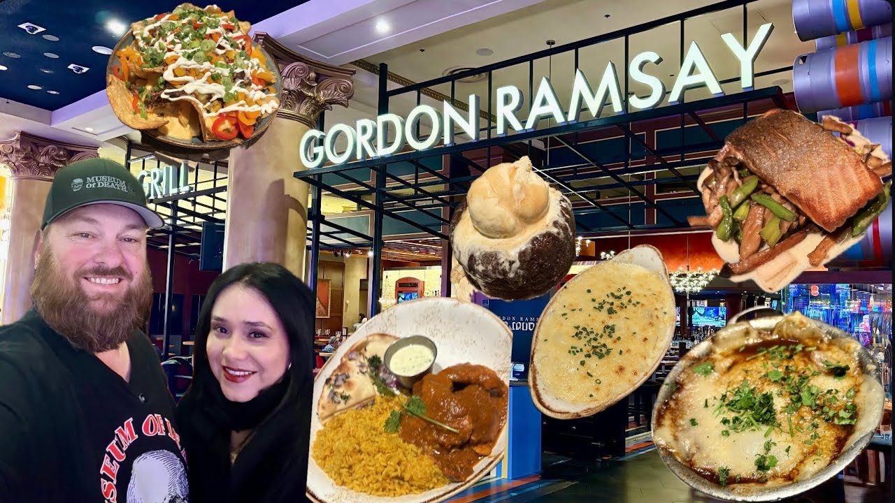 🔥 Наш первый визит в Gordon Ramsay Pub & Grill | Отзыв о Caesars Palace Las Vegas