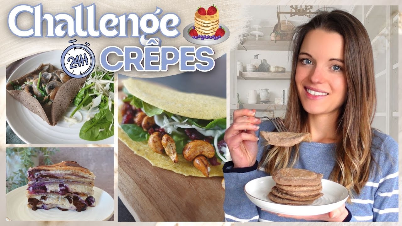 Recettes de saison | Une journée dans mon assiette avec des crêpes !