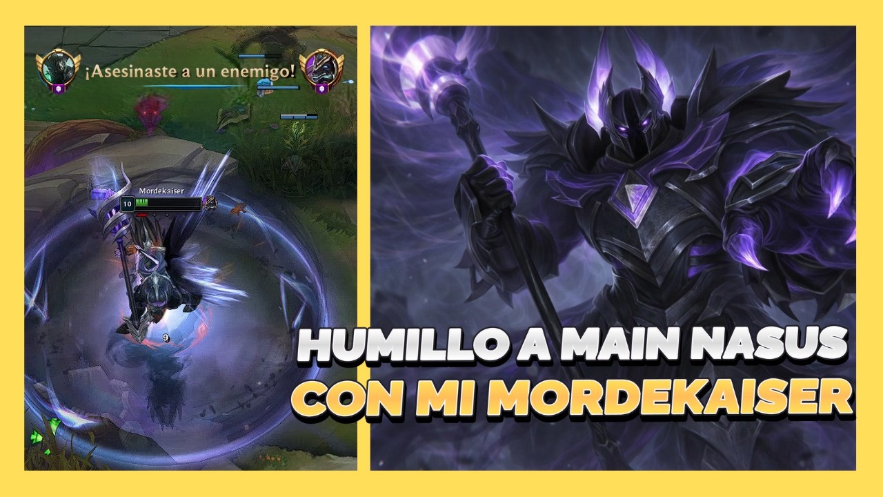 NADIE LE GANA A MI MORDEKAISER - LEAGUE OF LEGENDS