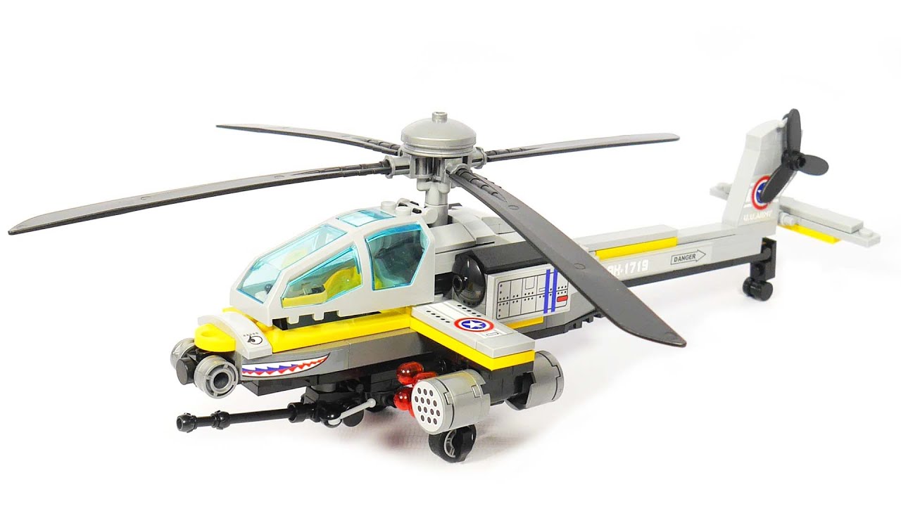 Конструктор Qman Apache Raid 1719
