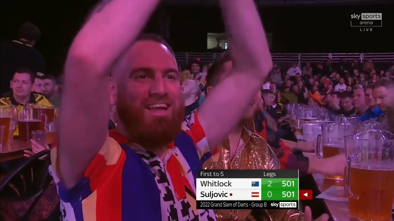 Simon Whitlock vs Mensur Suljovic Grand Slam of Darts
