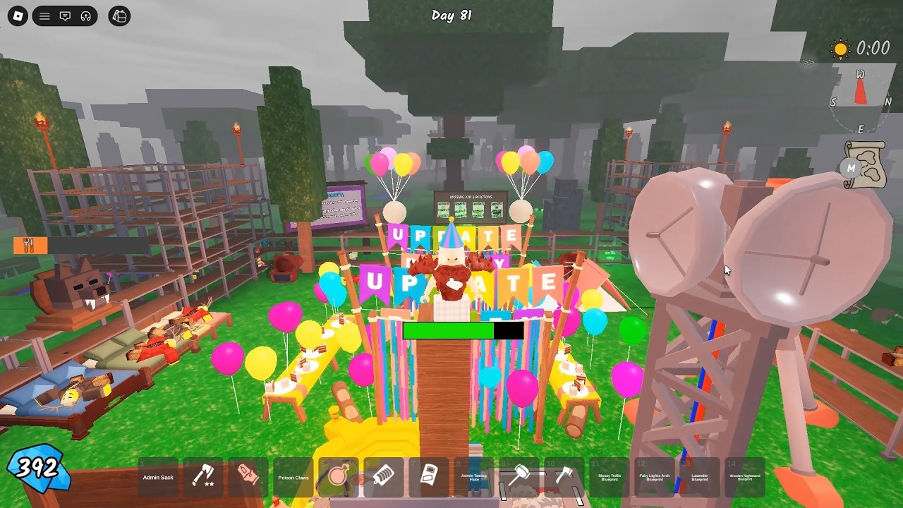 99 Nights in the Forest | Update Party🥳🎉 | Jungle Biome Update Part2