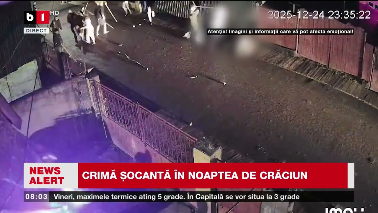 NOAPTE DE CRĂCIUN SÂNGEROASĂ ÎN SIBIU_Știri B1TV_26 dec. 2025