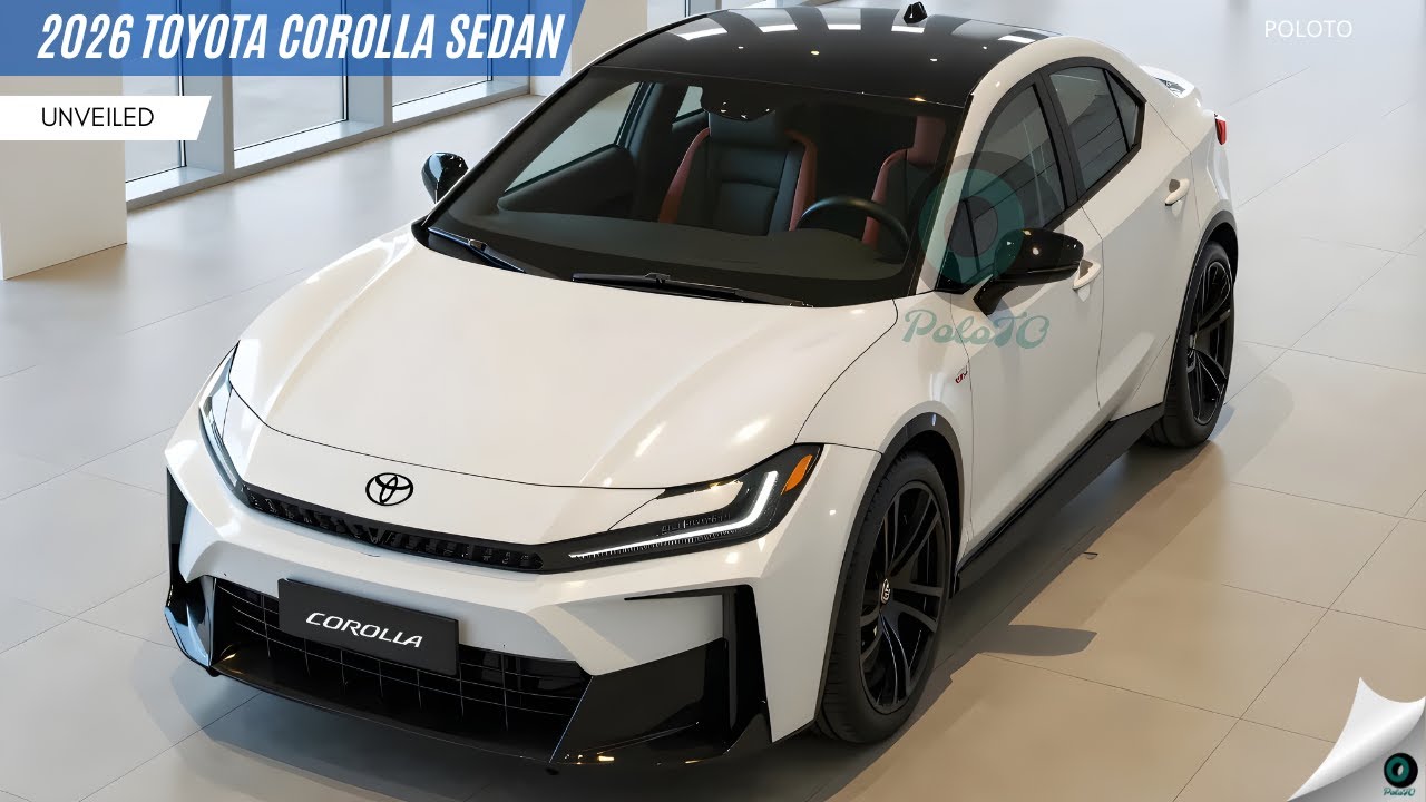 2026 Toyota Corolla Sedan открыт - седан с качеством, смелостью и современным чванством!