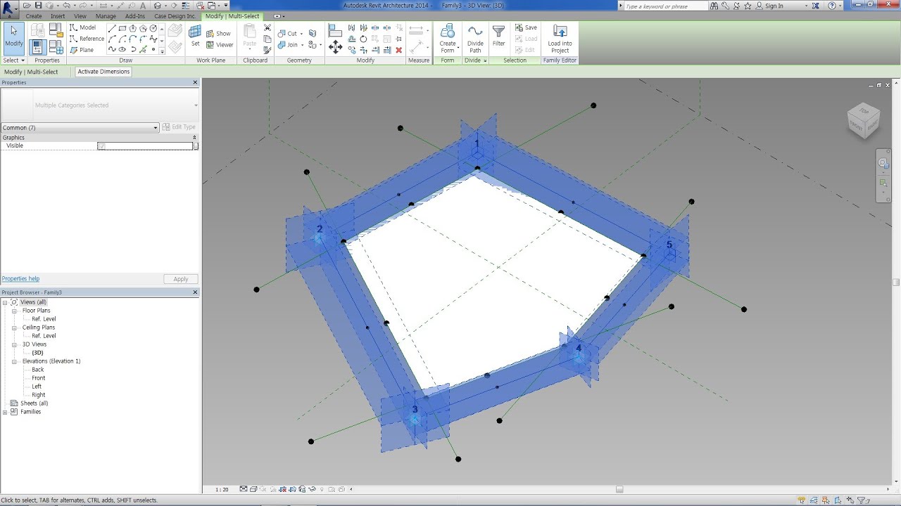 Revit Tips - Offset in Adaptive Component
