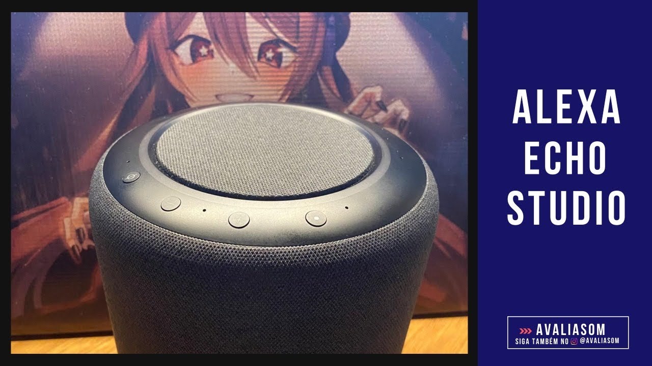 Análise SONORA da Alexa Echo Studio (com 1 ano de uso)