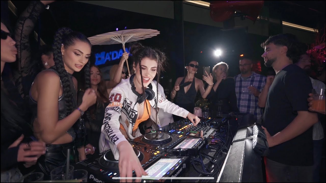 MISS EVELINA Live @ AMSTERDAM 2025 Adam Tower -  Melodic Techno & Indie Dance DJ mix 4K