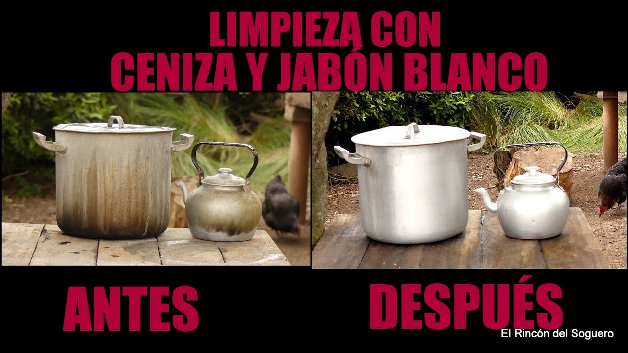 Limpio mis cacerolas con un método antiguo (100% EFECTIVO) 