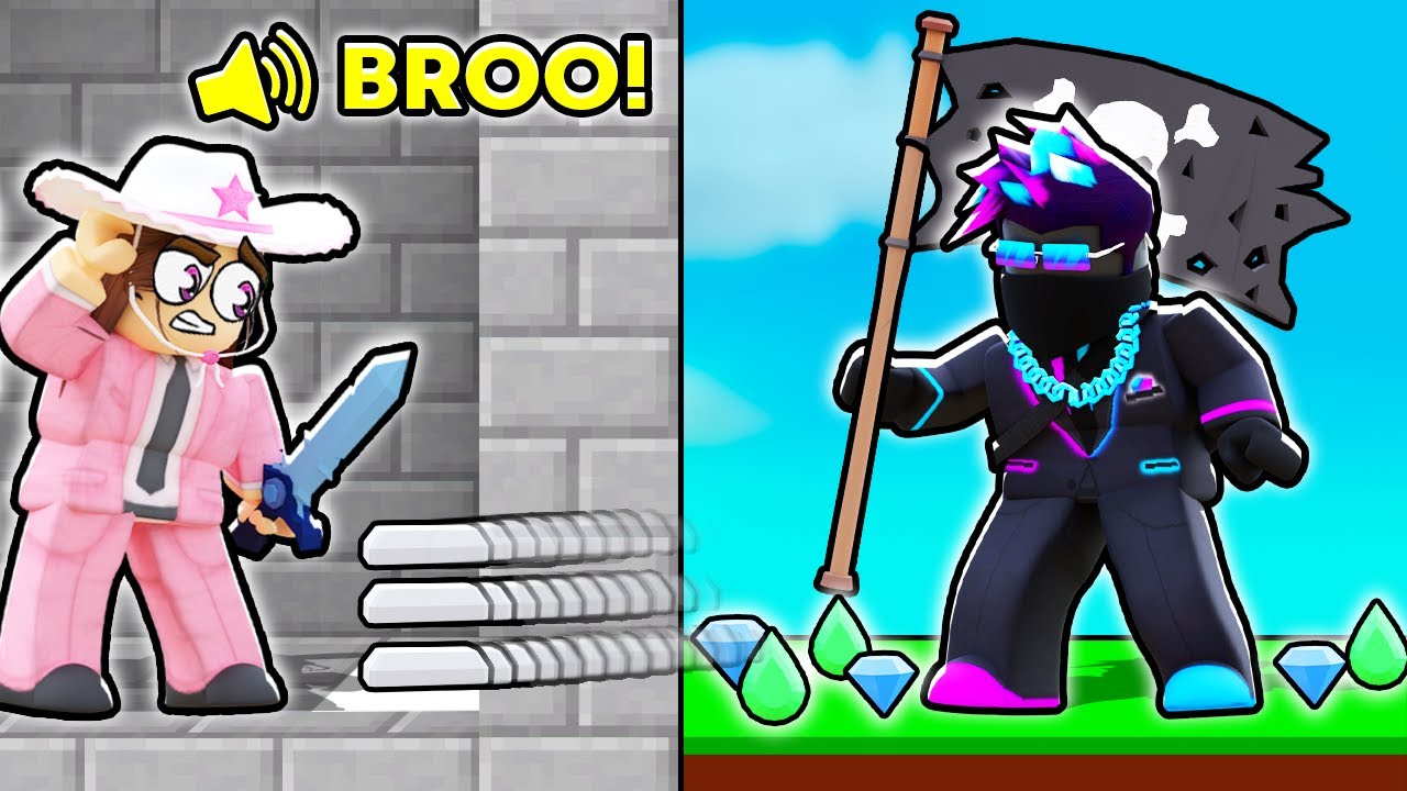 I Secretly Stole Her Generator in Roblox BedWars!