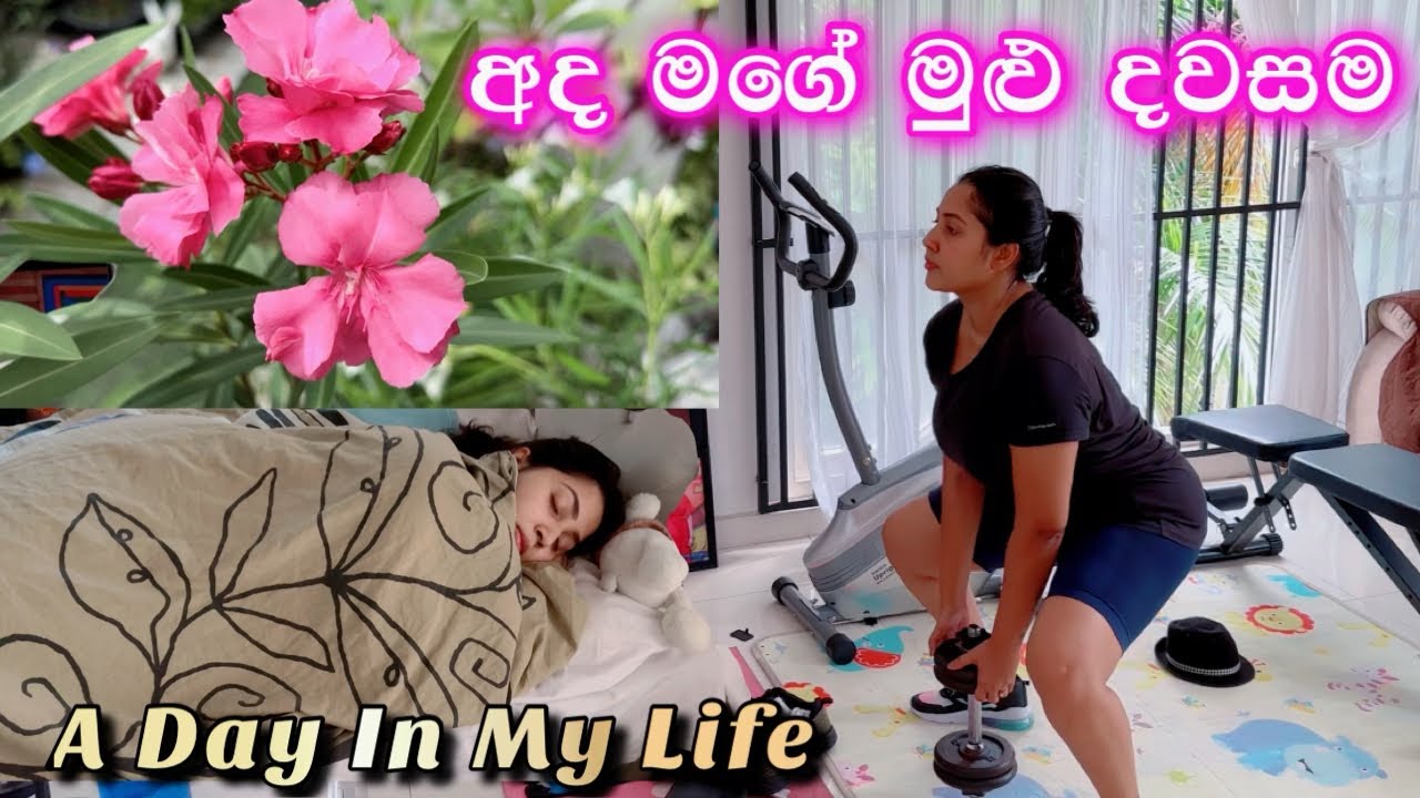 මගේ මුළු දවසම | a day in my life | ridma pilapitiya | fish roti | nature