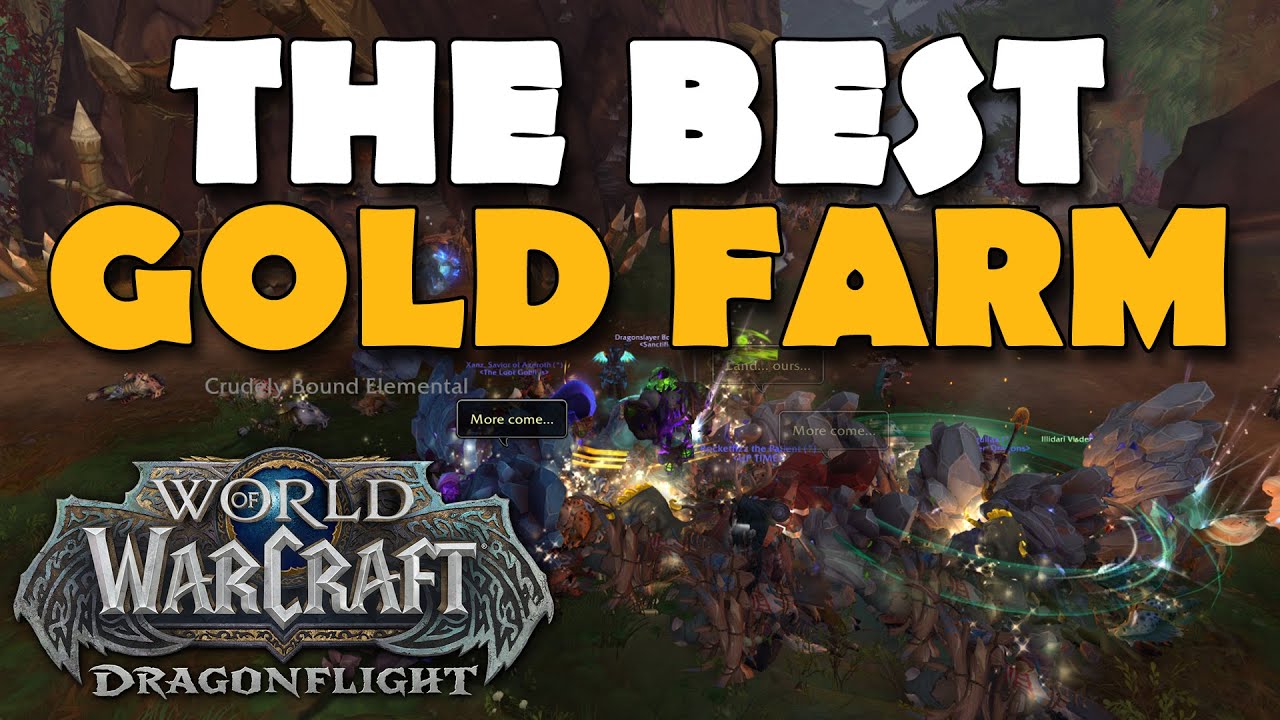 THE BEST GOLD FARM In Dragonflight WoW