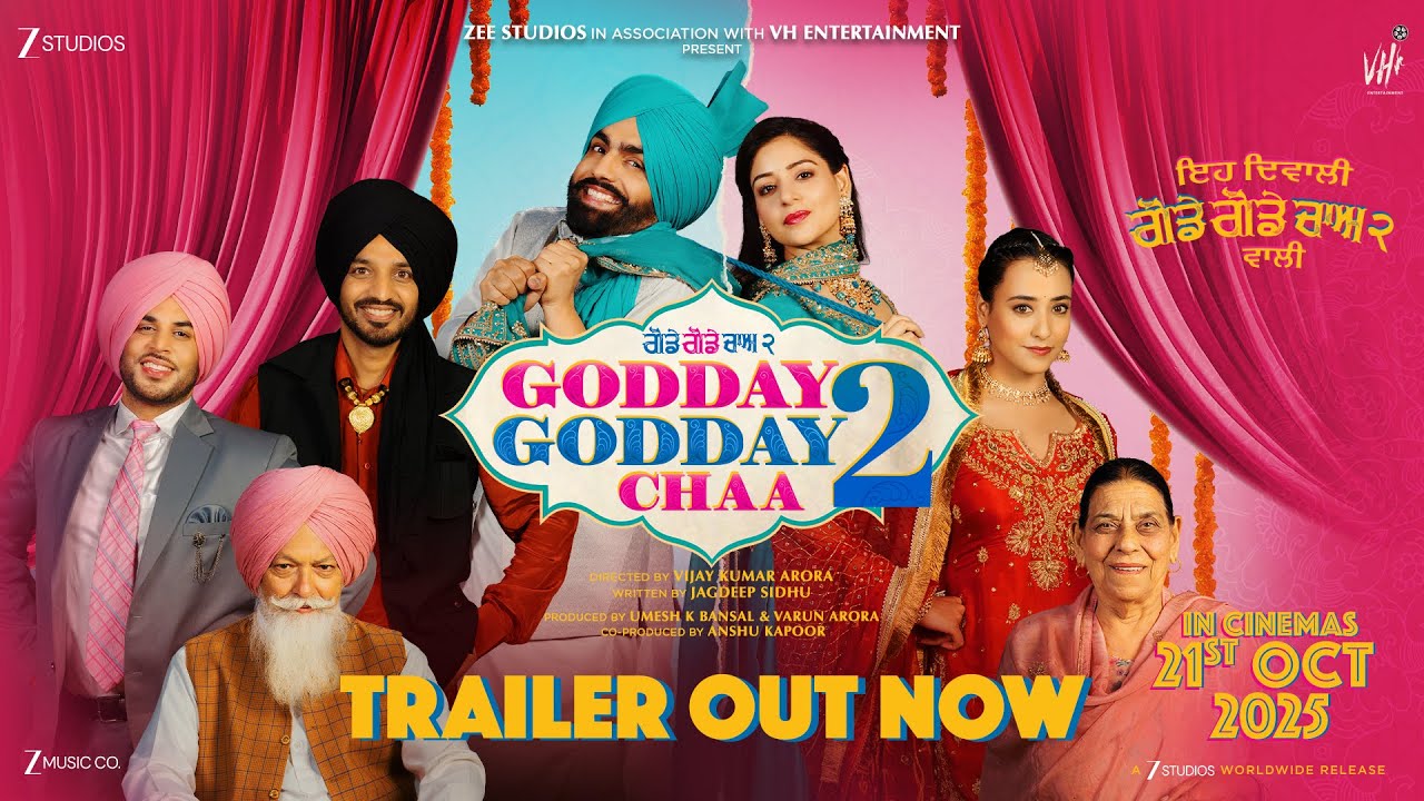 Godday Godday Chaa 2 | Official Trailer | Ammy, Tania, Gitaj, Gurjazz, Nikeet | Vijay Arora | 21 Oct
