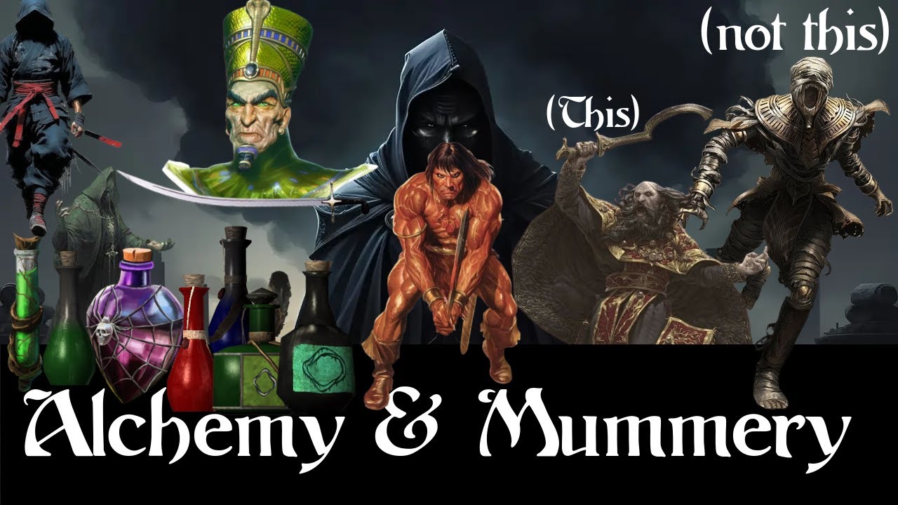 All Magic in Conan Lore Part 2 Mummery and Alchemy