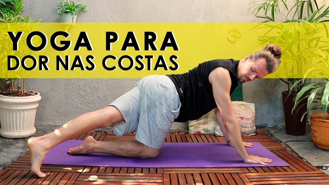 Prática de Yoga para aliviar e prevenir dor nas costas