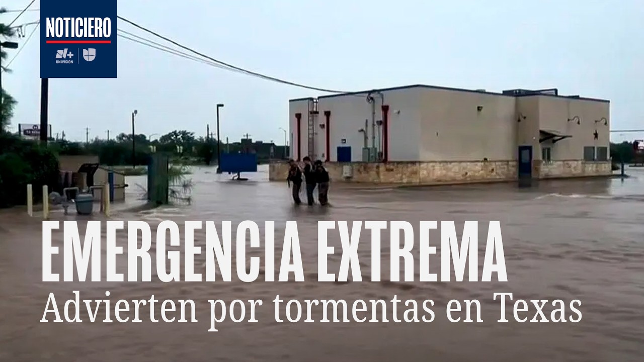 Tornado en Texas deja 59 condados con afectaciones, hay inundaciones y caminos cerrados
