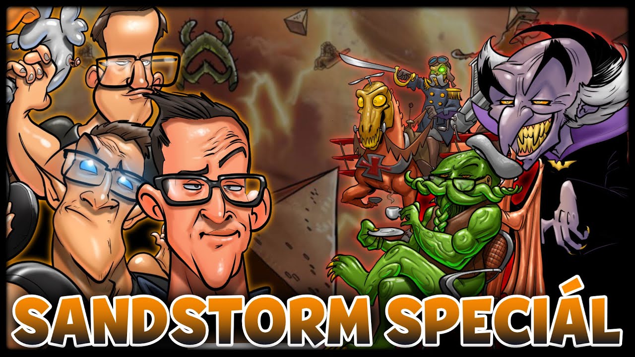Shakes & Fidget - Sandstorm SPECIÁL z F16, EU5 a EU8 (KP/CZ/FHD)