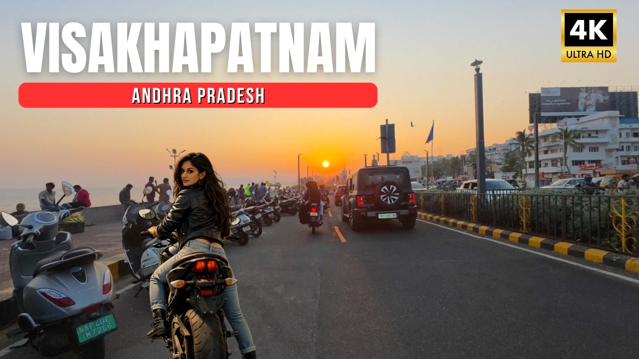 Visakhapatnam Evening, Andhra Pradesh, India | Drive 2025