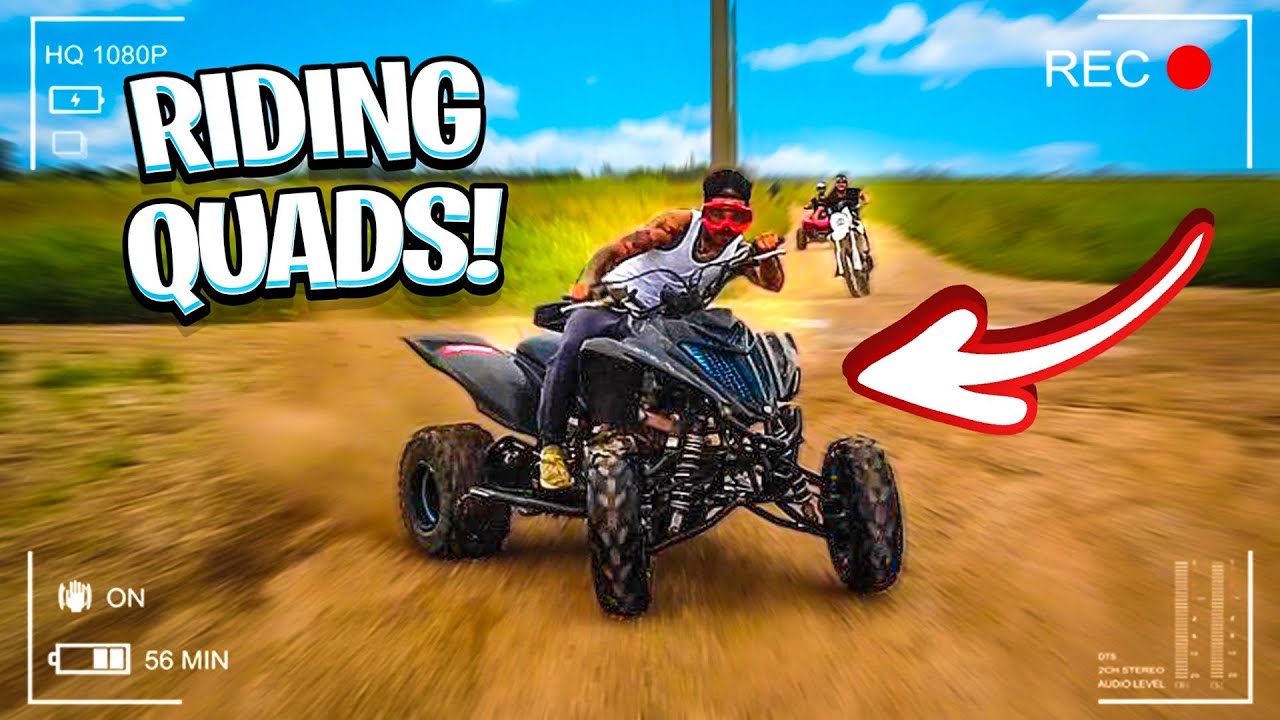 RIDING QUADS WITH FAMOUS RAPPERS ! | BRAAP VLOGS