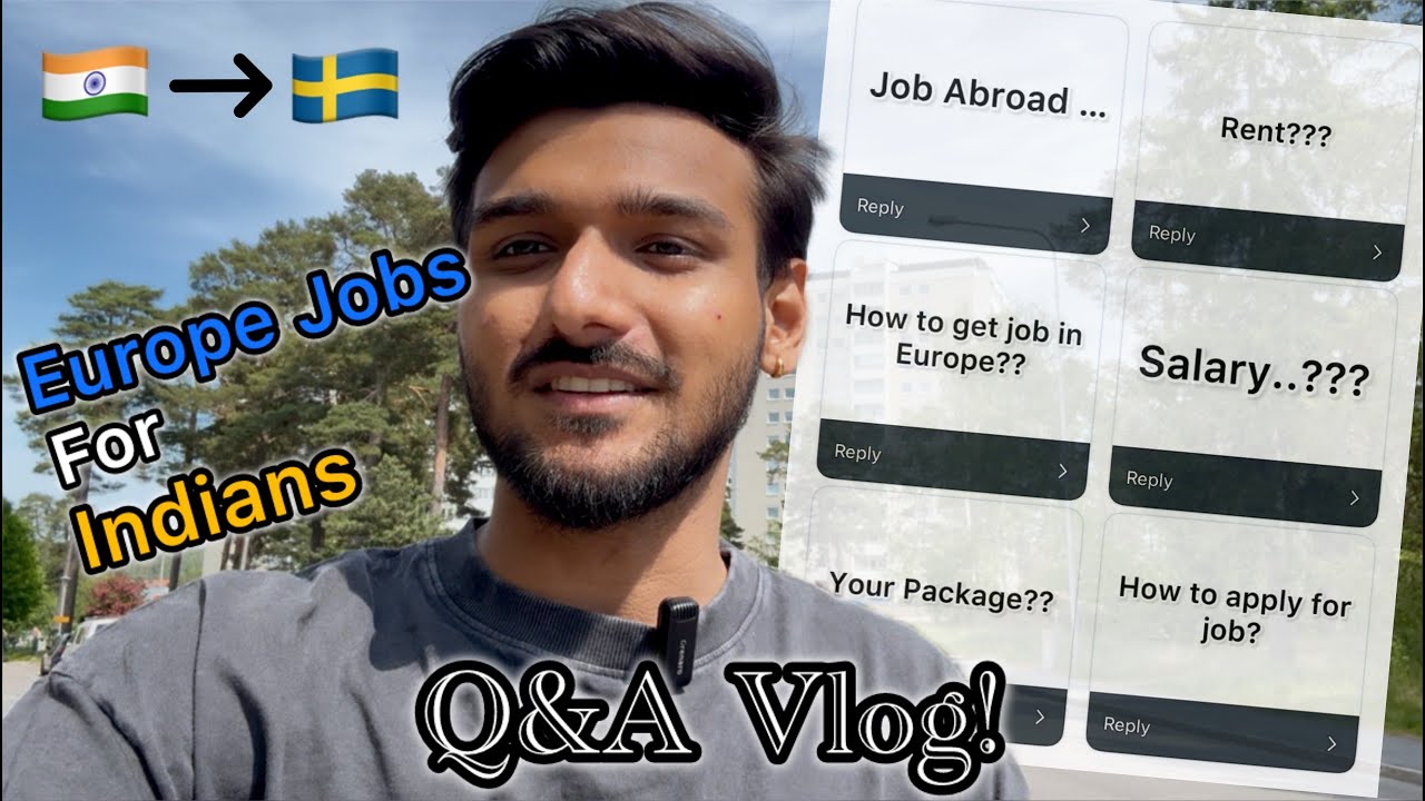 Most Awaited Q&A | Sweden Life, Salary, My Job & More!