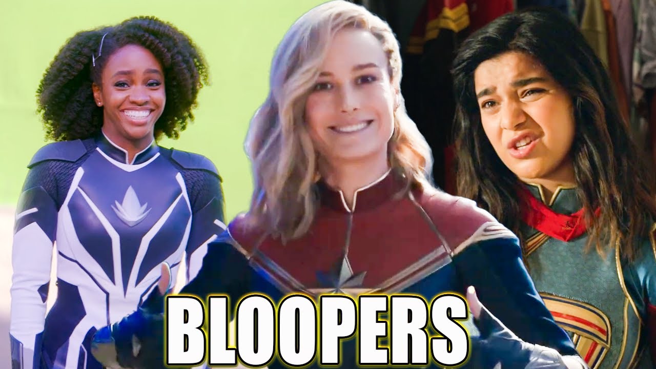 The Marvels Bloopers And Gag Reel
