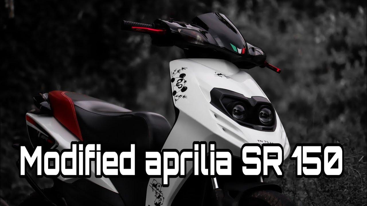 Modified aprilia SR 150  | SR 150 review in tamil | off roading scooter | panda | The Pilot