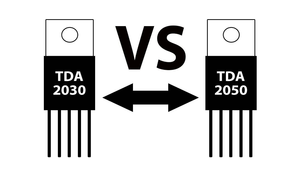 TDA2030 VS TDA2050 - Amplifier Sound Test