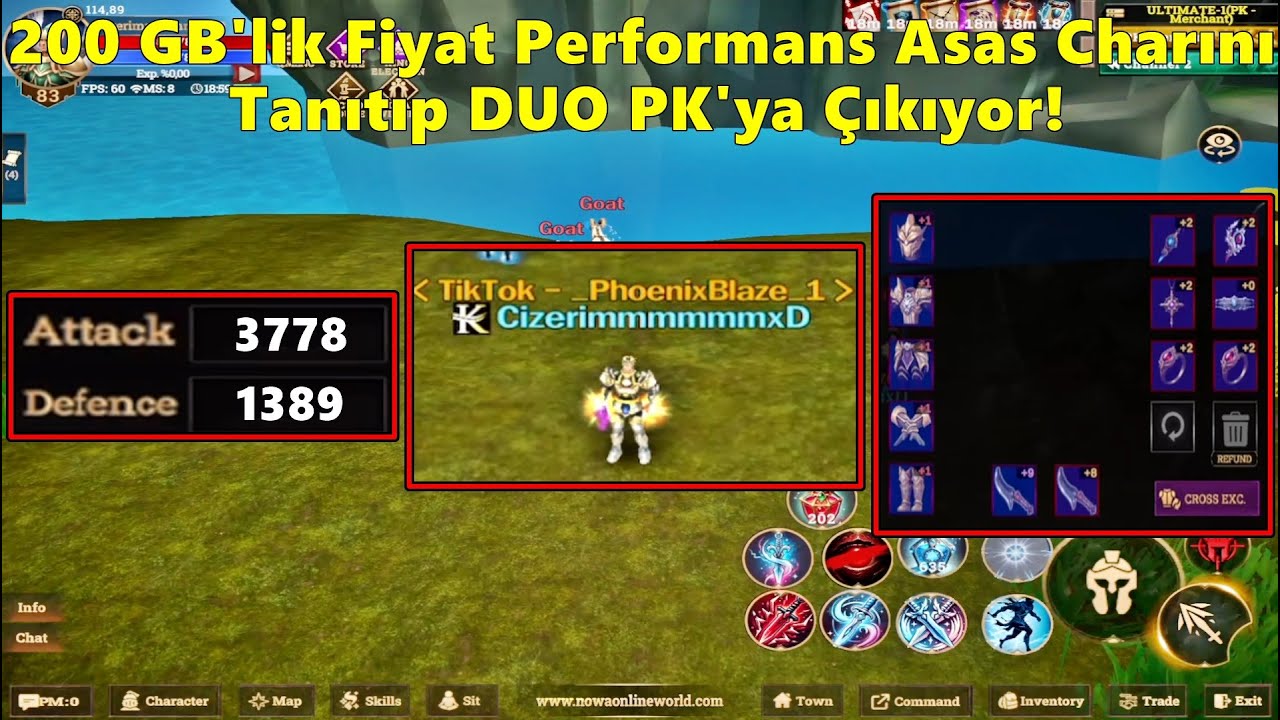 FETWORK | 200 GB'lik Fiyat Performans Asas Charını Tanıtıp | DUO PK'ya Çıkıyor! | Nowa Online