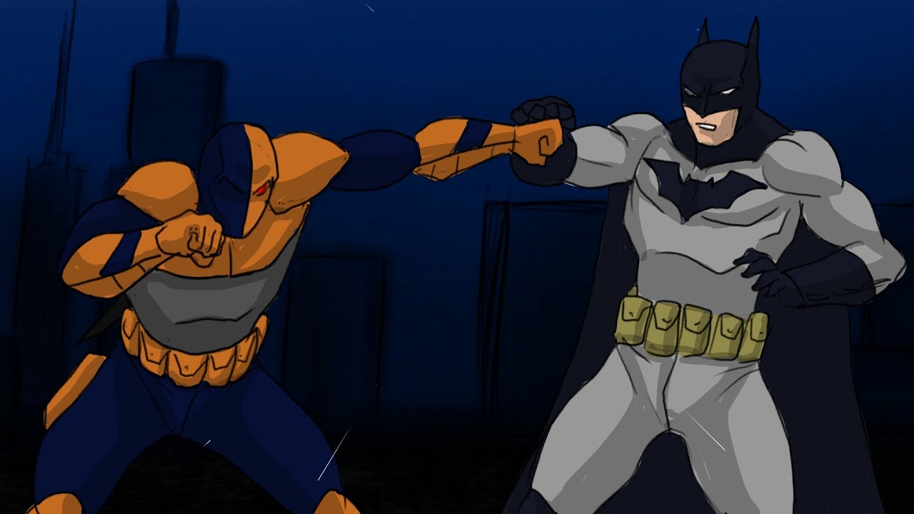 Batman vs Deathstroke Animation 2022