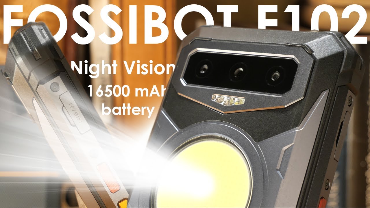 Fossibot F102 Rugged Smartphone - Showcase