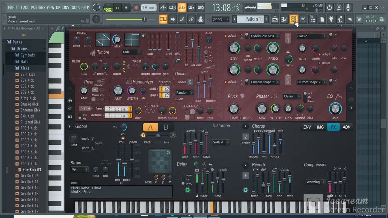 Just making some trance