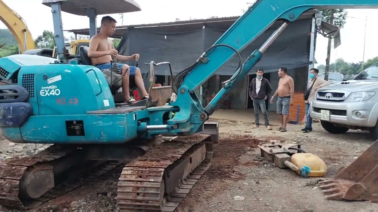 (ĐÃ BÁN)Bán Hitachi ex40-2 giá 175 xe bảo chất