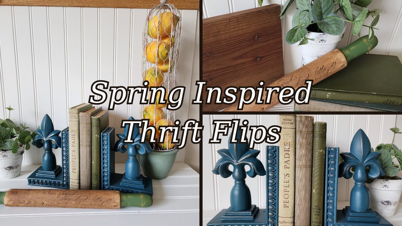 Spring Thrift Flips | Trying New Dixie Bell Paint Colors | Trash to Treasure