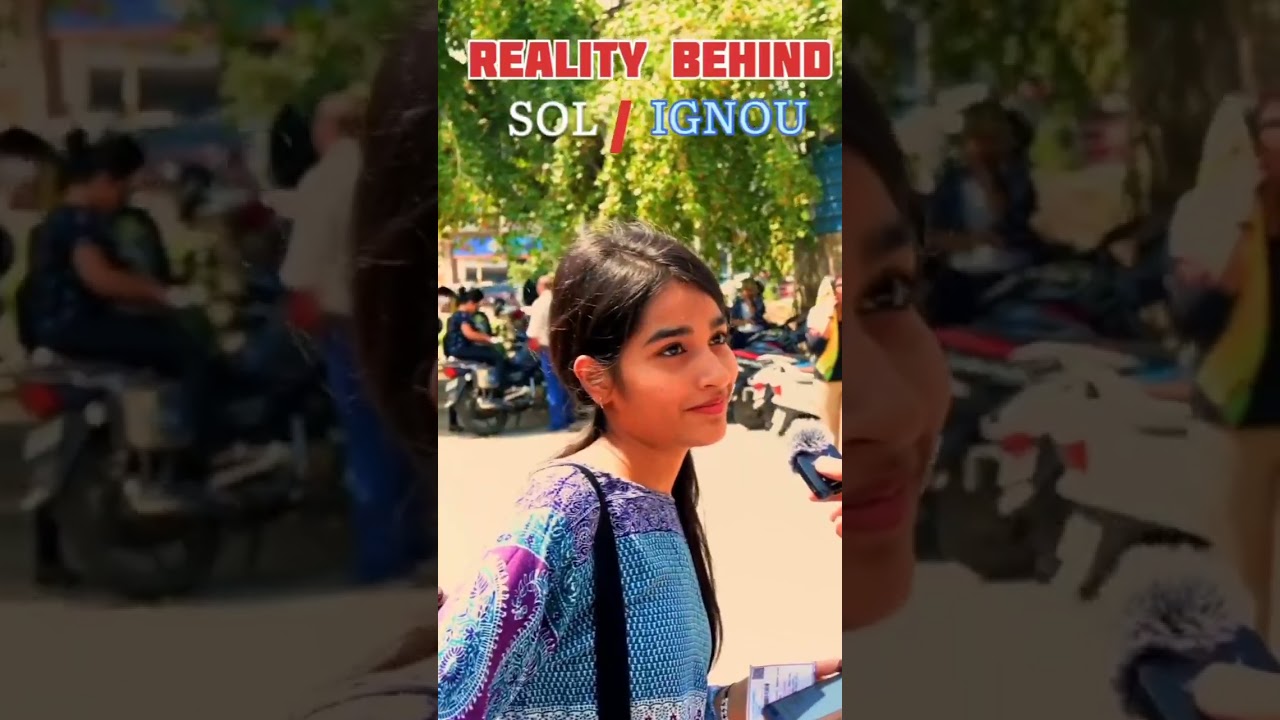 Reality Behind 🥺IGNOU/Sol...#ignou #open university #shorts