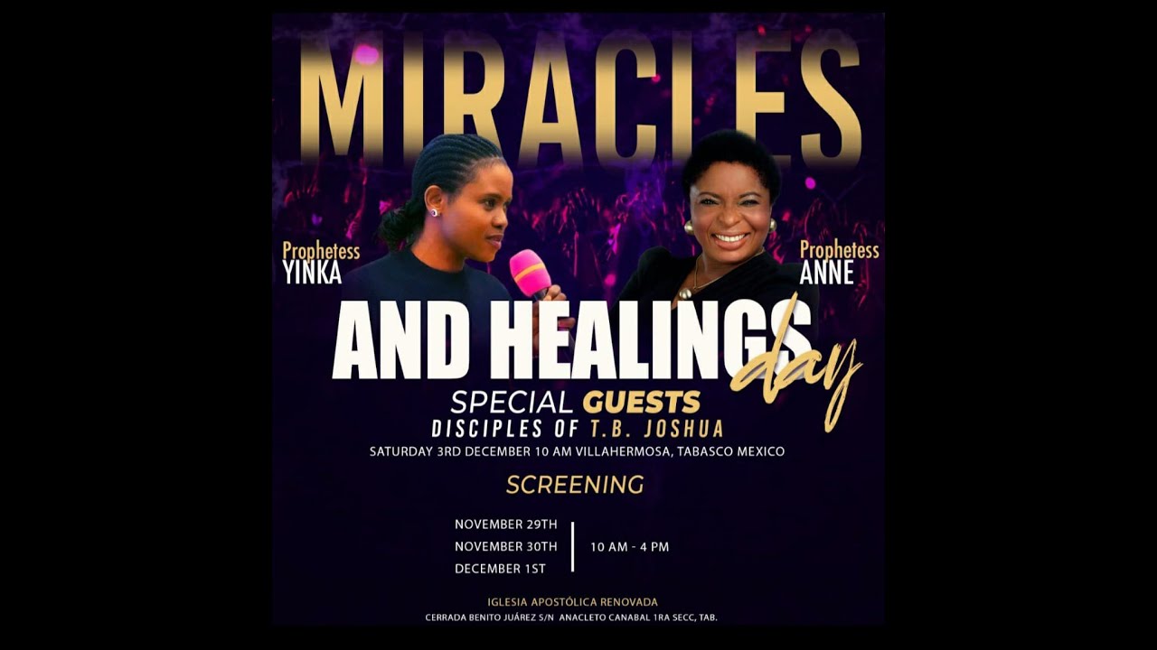 MIRACLE AND HEALING DAY IN MEXICO