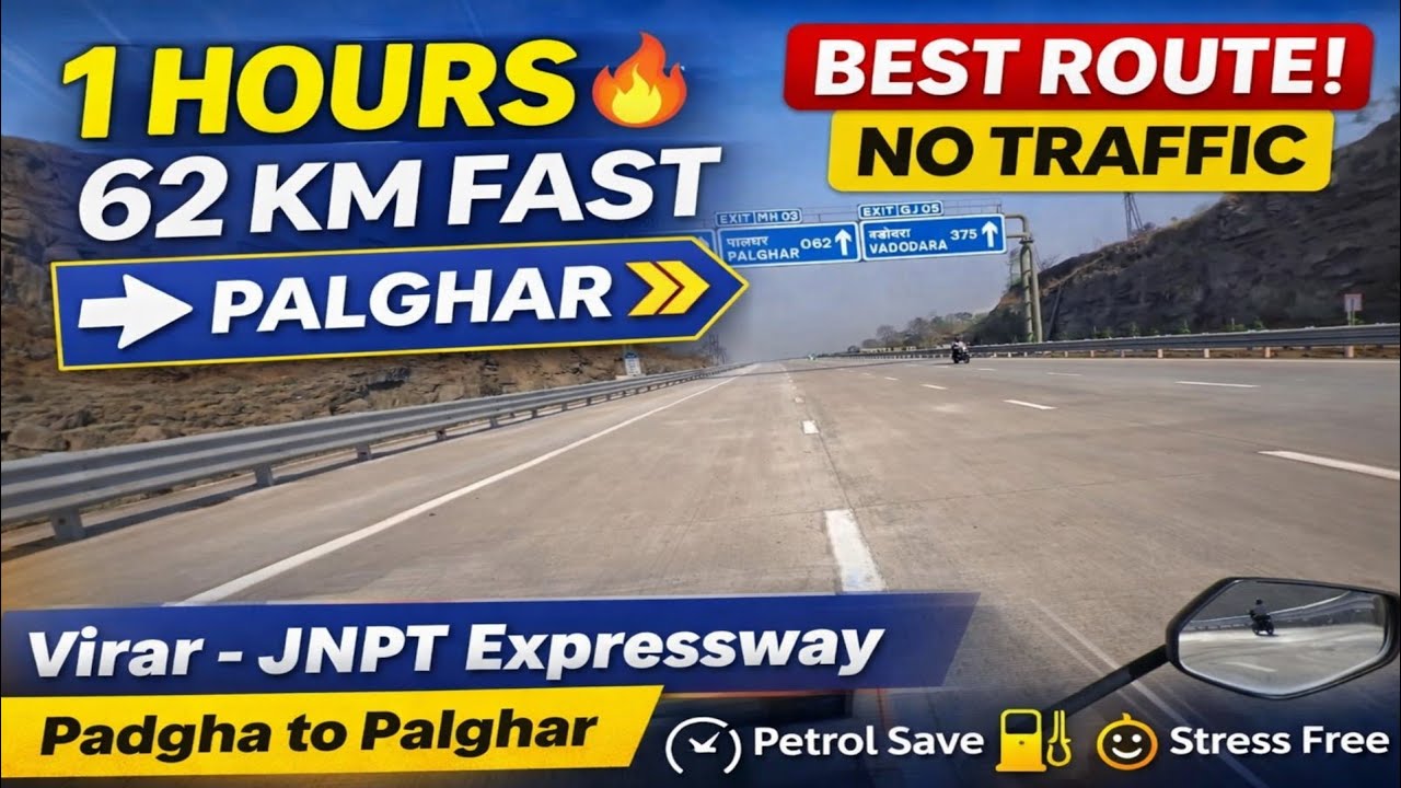 Delhi Mumbai expressway Virar JNPT latest update 