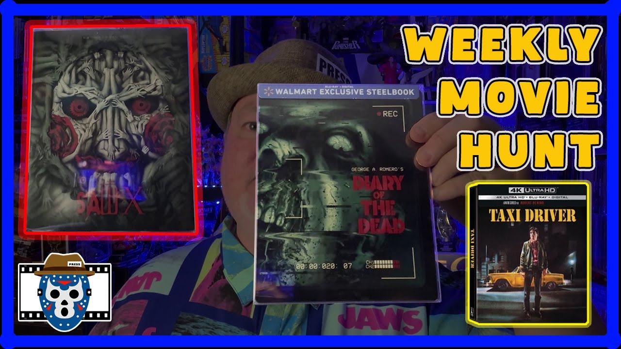 WALMART 4K and Blu Ray STEELBOOKS, Criterion Sale - Weekly Movie Hunt JULY 7, 2024