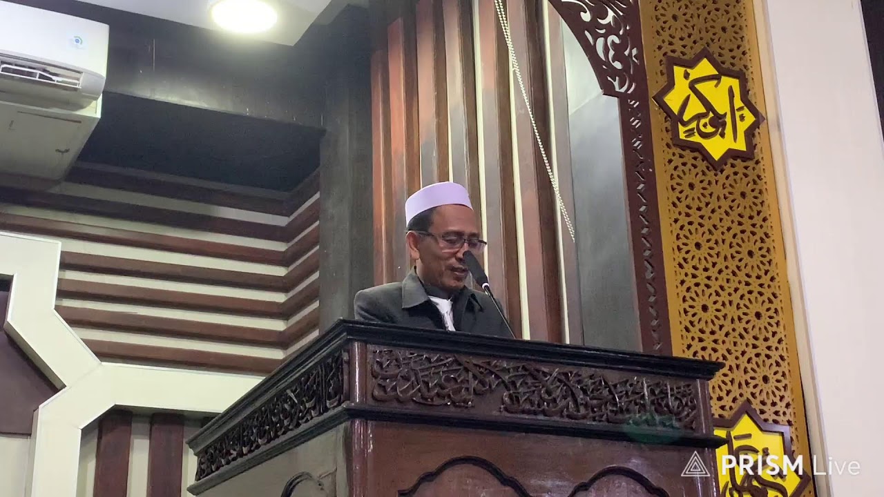 🔴 [LIVE!] Khutbah Shalat Tarāwīh Sabtu, 21 Februari 2026