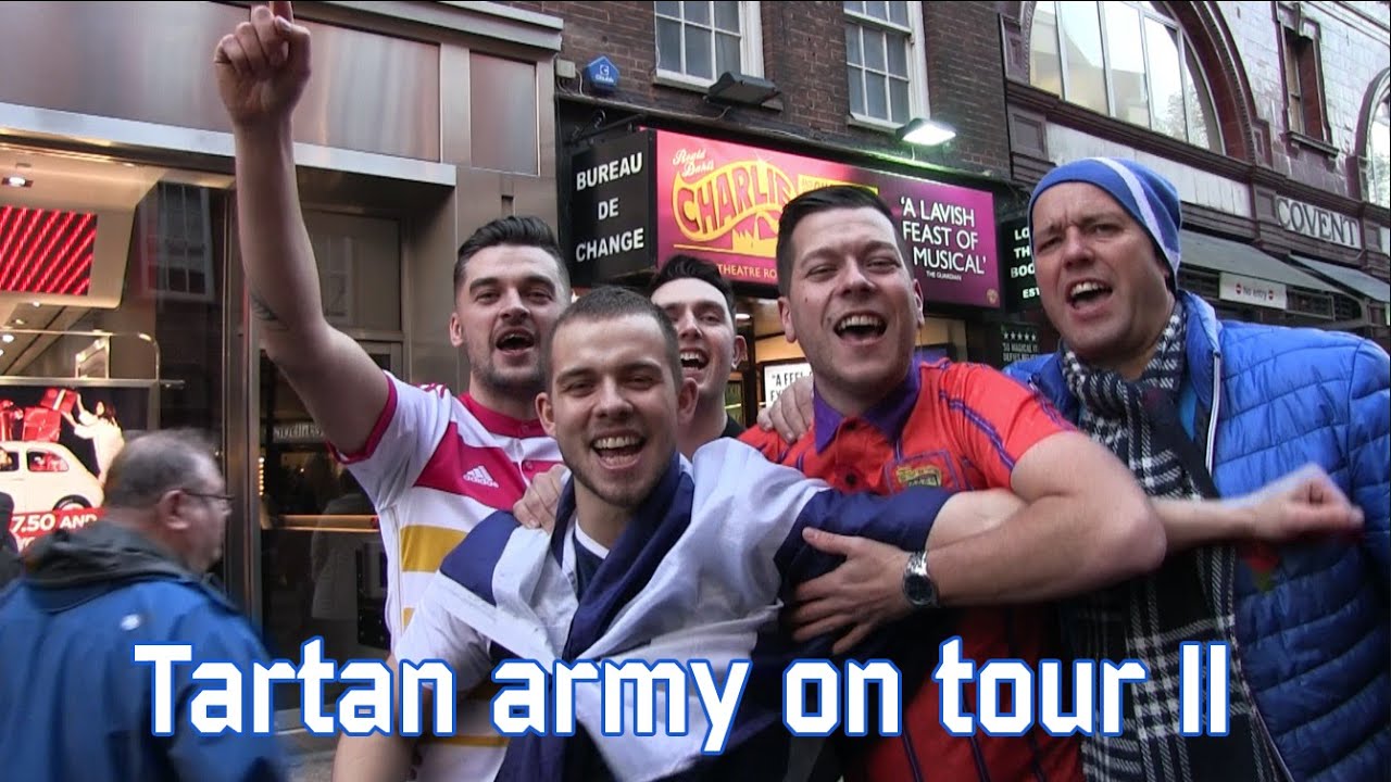 Tartan Army on Tour part 2 (England - Scotland)