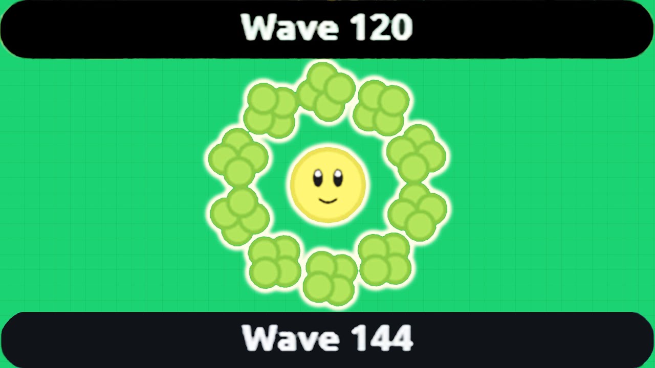 Florr.io - The Final Hours of Wave Progression - Wave 144 Ocean