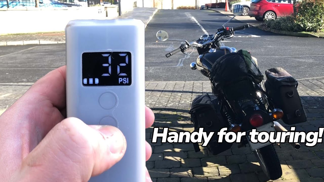 Motorcycle E-Pump review! The CycPlus AS2 Pro Max
