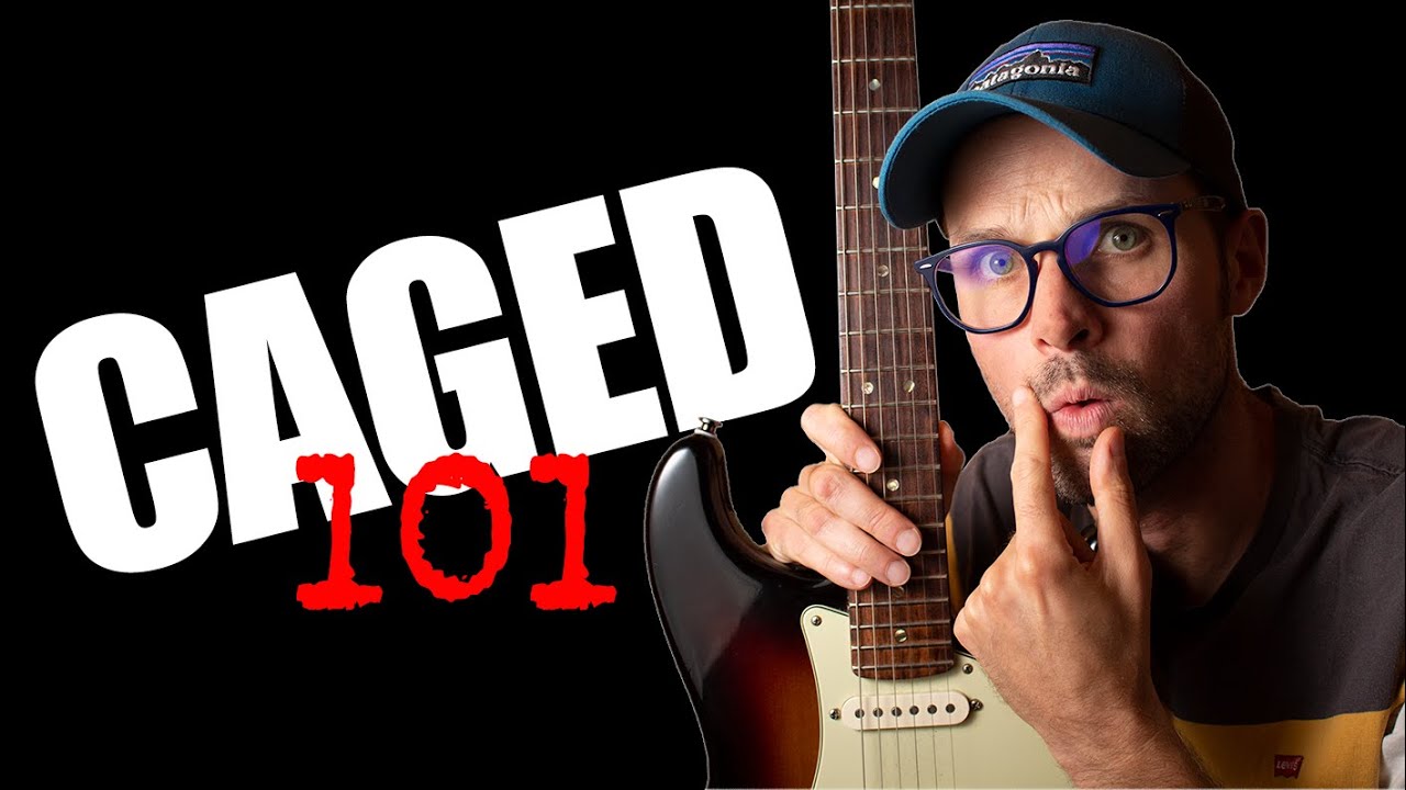 The CAGED system?!  Start here...linking octave shapes (guitar lesson)